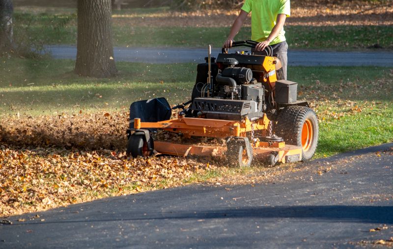 Autumn Lawn Care Equipment